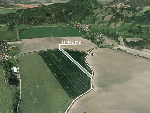 Prodej podílu pole, Kravaře, 2065 m2