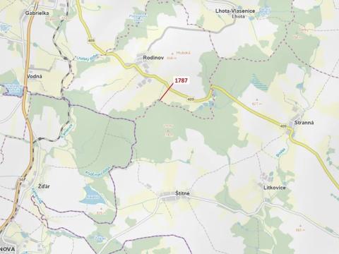 Dražba lesa, Žirovnice, 288 m2