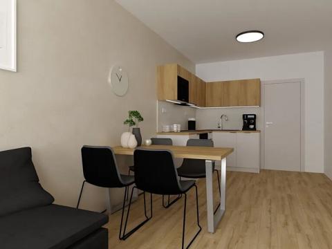 Pronájem bytu 1+kk, Bystřice pod Hostýnem, Sídliště, 28 m2