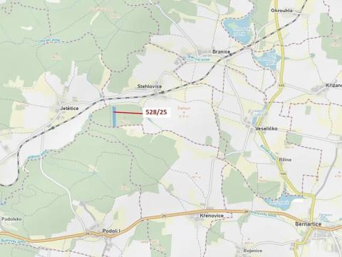 Dražba lesa, Stehlovice, 29451 m2