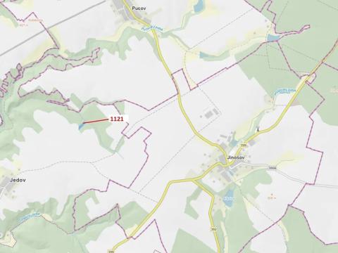 Dražba lesa, Náměšť nad Oslavou, 2998 m2