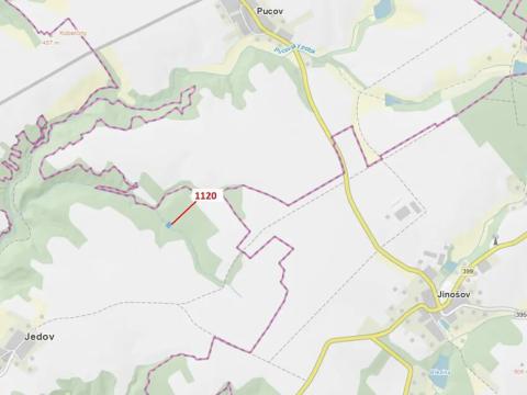 Dražba lesa, Náměšť nad Oslavou, 931 m2