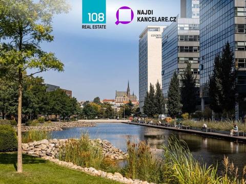 Pronájem kanceláře, Brno, Holandská, 770 m2
