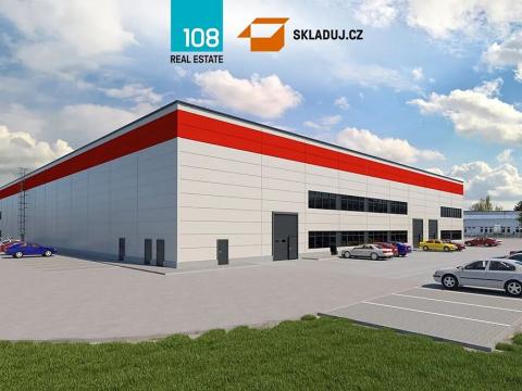 Pronájem skladu, Újezdeček, Hudcovská, 2500 m2