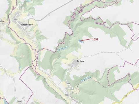 Dražba lesa, Náměšť nad Oslavou, 3646 m2