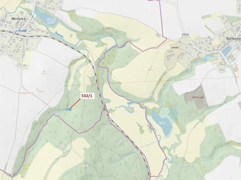 Dražba lesa, Havlíčkův Brod, 870 m2