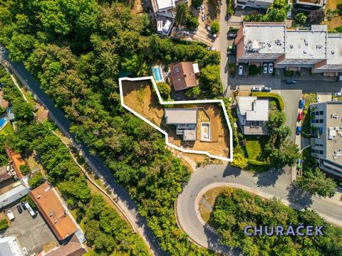 Prodej pozemku pro bydlení, Praha - Velká Chuchle, Na hvězdárně, 1262 m2