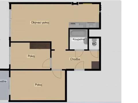 Prodej bytu 3+kk, Praha - Chodov, Hrudičkova, 66 m2