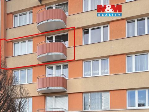 Pronájem bytu 1+1, Pelhřimov, Rubešova, 37 m2