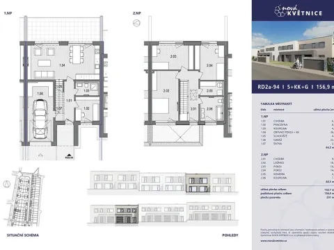 Prodej rodinného domu, Květnice, Devětsilová, 152 m2