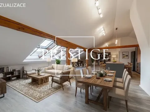 Pronájem bytu 3+kk, Praha - Nové Město, Navrátilova, 126 m2