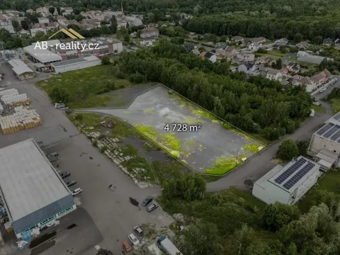 Pronájem komerčního pozemku, Košťany, Sklářská, 4728 m2