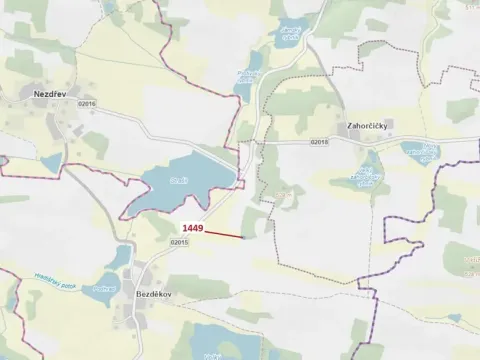 Dražba lesa, Hradiště, 638 m2