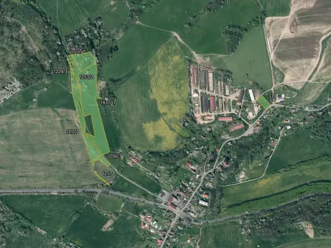 Prodej podílu louky, Huntířov, 22719 m2