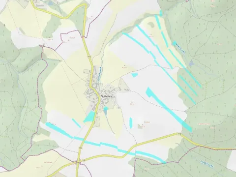 Prodej podílu pole, Vodslivy, 132970 m2