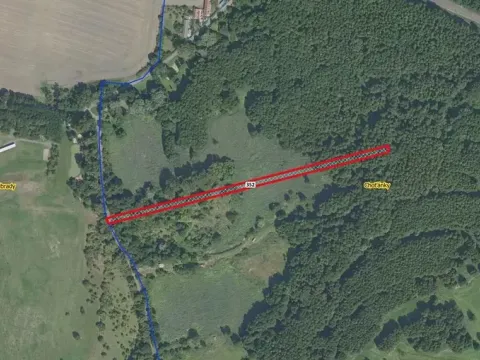 Prodej pozemku, Choťánky, 3021 m2