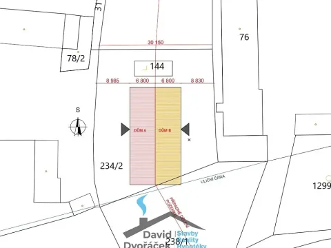 Prodej pozemku pro bydlení, Librantice, 3035 m2