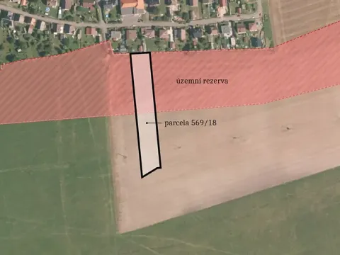 Prodej pozemku pro bydlení, Těně, 4546 m2