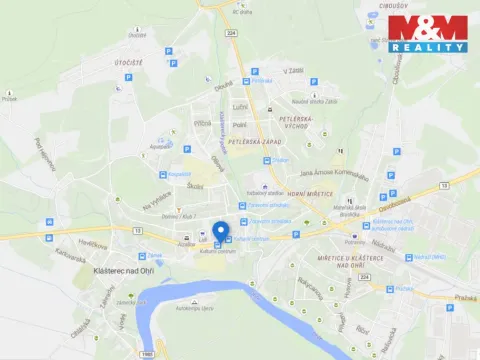 Pronájem bytu 1+1, Klášterec nad Ohří, Chomutovská, 33 m2