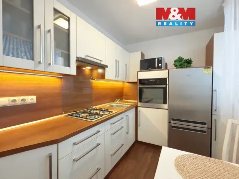 Pronájem bytu 2+1, Nymburk, Jurije Gagarina, 52 m2