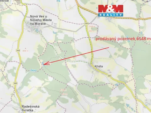 Prodej pole, Dlouhé, 6148 m2