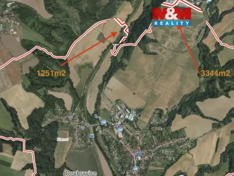 Prodej pole, Doubravice nad Svitavou, 4595 m2