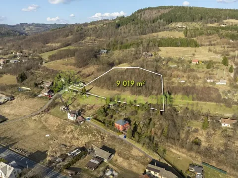 Prodej pozemku pro bydlení, Vsetín, Lázky, 9019 m2
