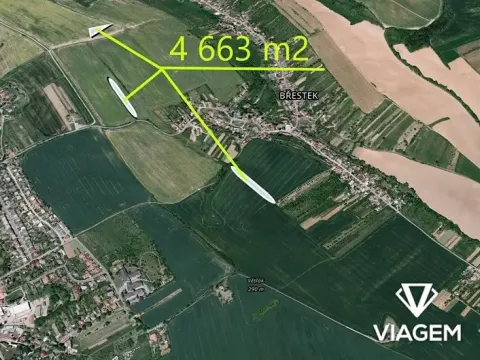 Prodej podílu pole, Břestek, 1165 m2