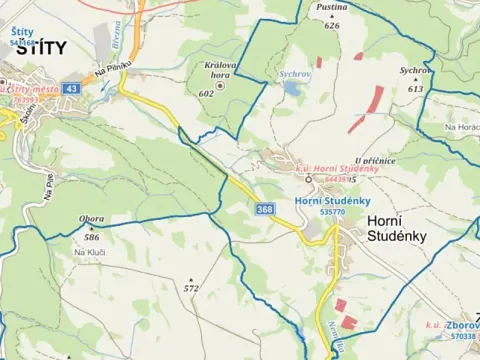 Prodej louky, Horní Studénky, 76032 m2