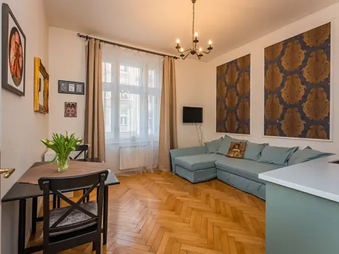 Pronájem bytu 1+kk, Praha - Holešovice, Šimáčkova, 26 m2