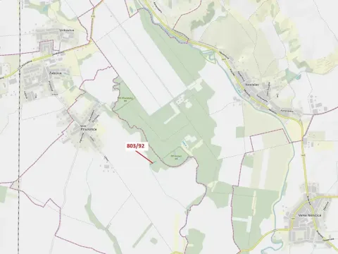 Dražba lesa, Přísnotice, 1778 m2