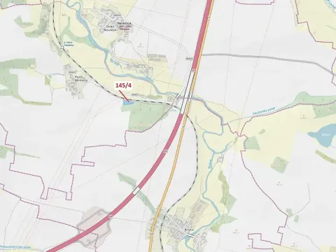 Dražba louky, Nerestce, 2865 m2