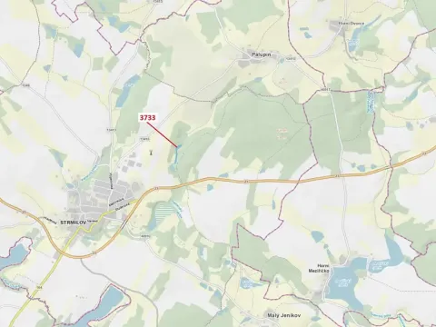 Dražba louky, Strmilov, 4435 m2