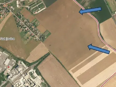 Dražba pole, Sulejovice, 4736 m2