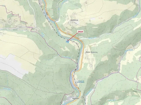 Dražba lesa, Jablonec nad Jizerou, 2416 m2