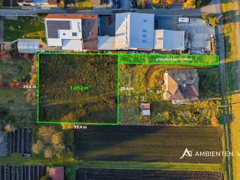 Prodej pozemku pro bydlení, Křenovice, Vlárská, 1248 m2