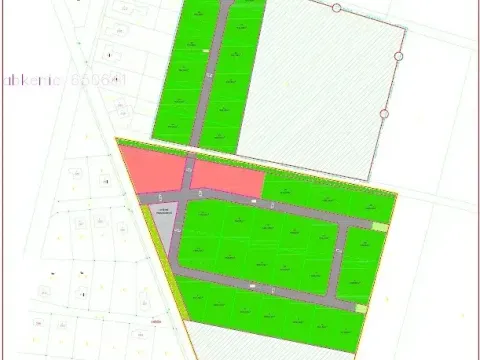 Prodej pozemku pro bydlení, Charvatce, 49000 m2