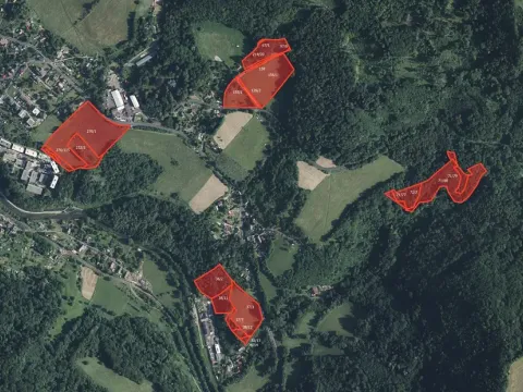 Prodej podílu pole, Děčín, 27316 m2