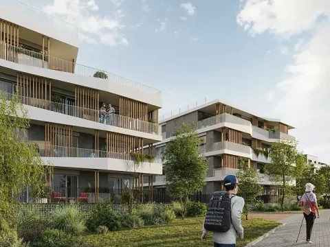 Prodej bytu 1+kk, Praha - Dolní Chabry, Milana Kadlece, 28 m2