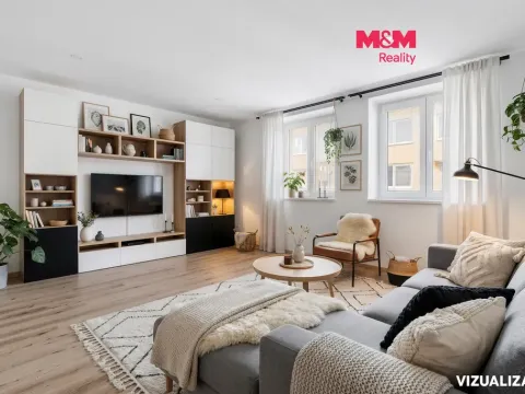 Prodej bytu 3+1, Děčín - Děčín I-Děčín, Nerudova, 88 m2