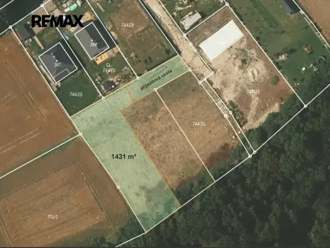 Prodej pozemku pro bydlení, Hradečno, 1431 m2