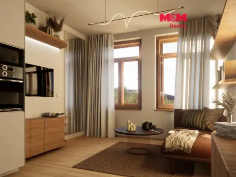 Prodej bytu 2+kk, Praha - Smíchov, Grafická, 34 m2