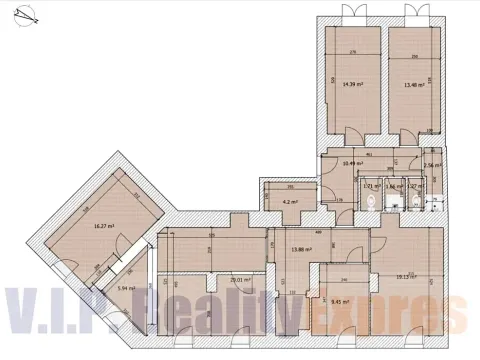 Prodej komerční nemovitosti, Praha - Karlín, Lyčkovo náměstí, 150 m2