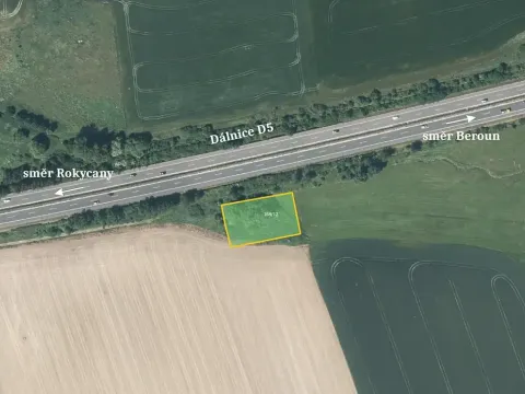Prodej louky, Cerhovice, 2250 m2