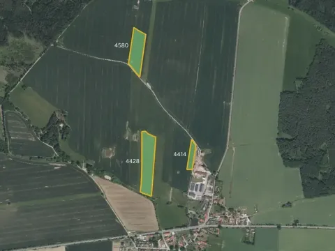 Prodej louky, Křenovice, 42413 m2
