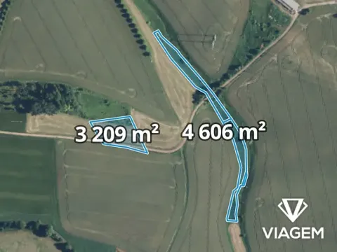 Prodej podílu pole, Svatojanský Újezd, 558 m2
