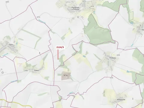 Dražba lesa, Pavlovice u Přerova, 140 m2