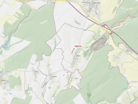 Dražba lesa, Výkleky, 1024 m2