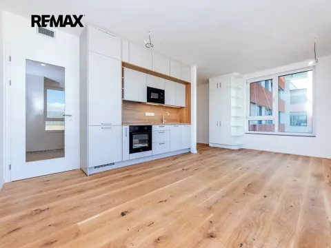 Pronájem bytu 1+kk, Praha - Radlice, U Komína, 37 m2