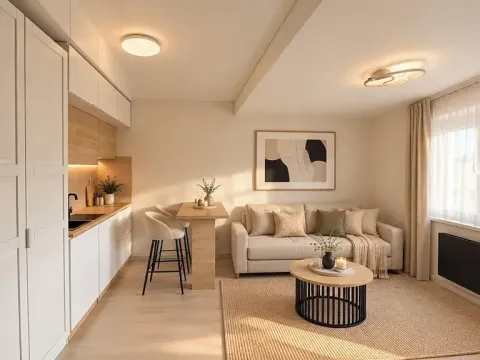Pronájem bytu 1+kk, Děčín, Liliová, 21 m2